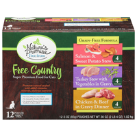 Nature's Promise Grain Free Variety Adult Wet Cat Food - 12 ct