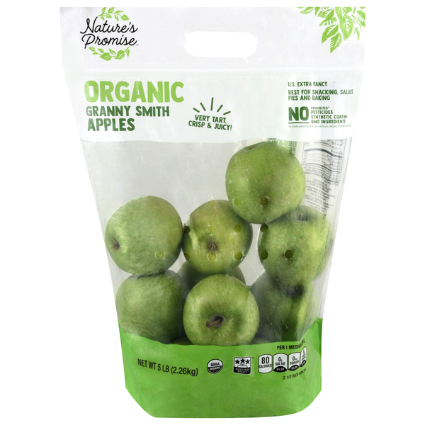 Nature's Promise Organic Granny Smith Apples Bag