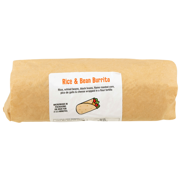 Hannaford Rice & Bean Burrito