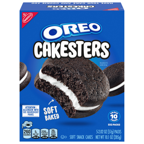 OREO Cakesters Soft Snack Cakes 2 ea - 5 ct