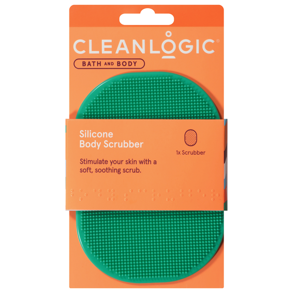 Cleanlogic Bath and Body Silicone Body Scrubber