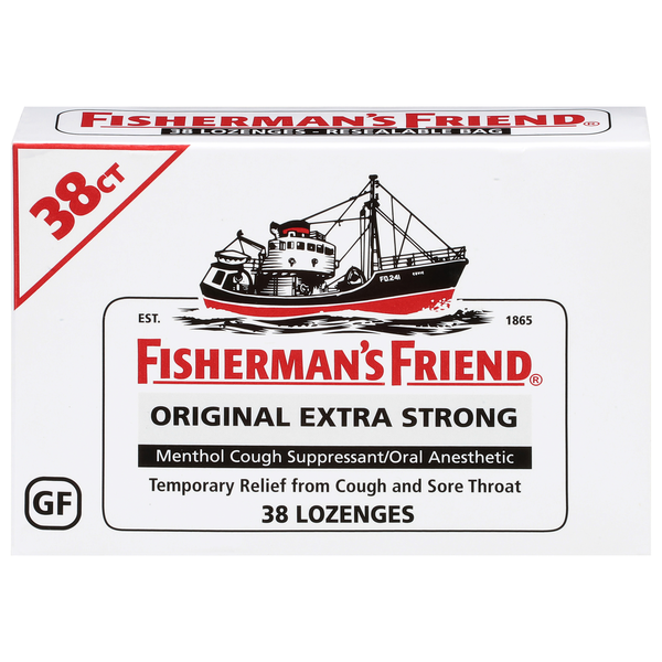 Fisherman's Friend Original Extra Strong Menthol Cough Suppressant Lozenge