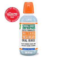TheraBreath Whitening Fresh Breath Dazzling Mint Oral Rinse