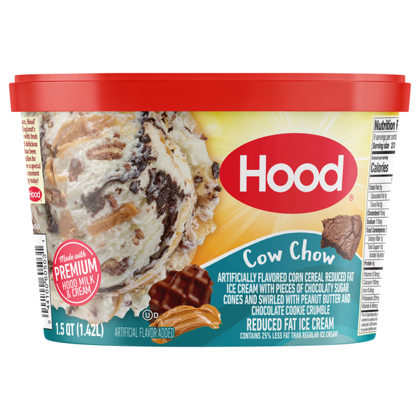 Hood Reduced Fat Cow Chow Ice Cream