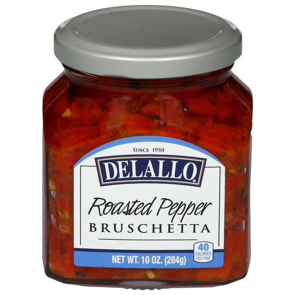 DeLallo Roasted Pepper Bruschetta Dip & Spread
