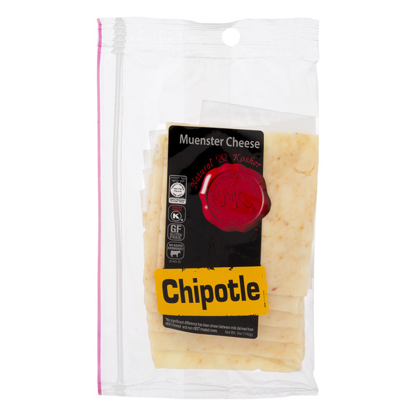 Save on Natural & Kosher Muenster Cheese Chipotle Sliced Order Online