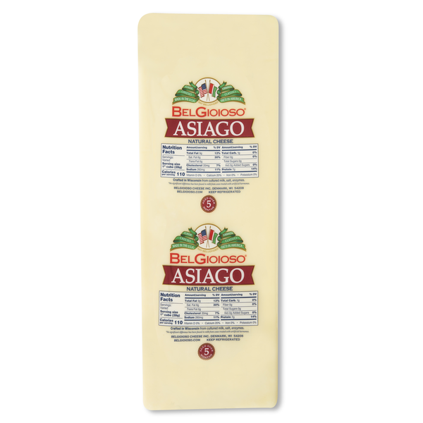 BelGioioso Natural Asiago Cheese (Regular Sliced)