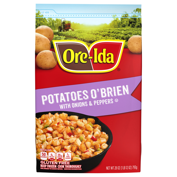 Ore-Ida Potatoes O'Brien with Onions & Peppers Frozen