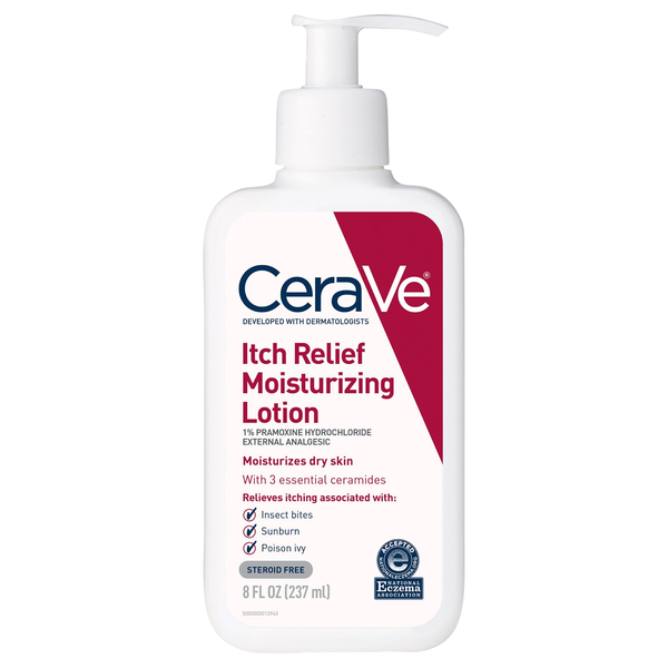 CeraVe Itch Relief Moisturizing Lotion Pump Dry Skin