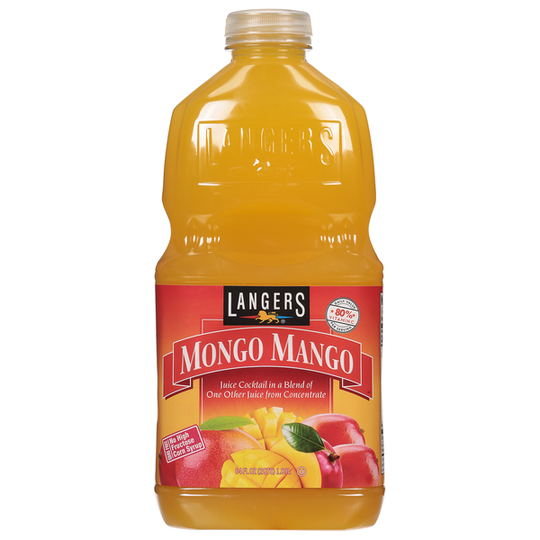 Langers Mongo Mango Juice Cocktail
