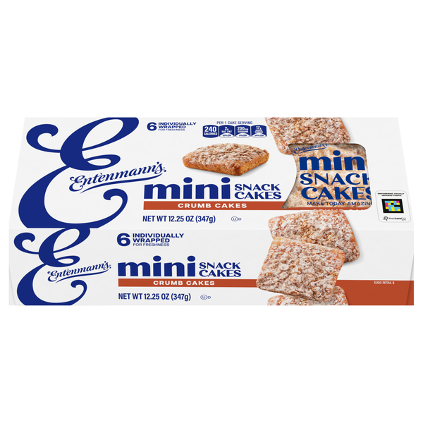 Entenmann's Mini Crumb Cakes - 6 ct