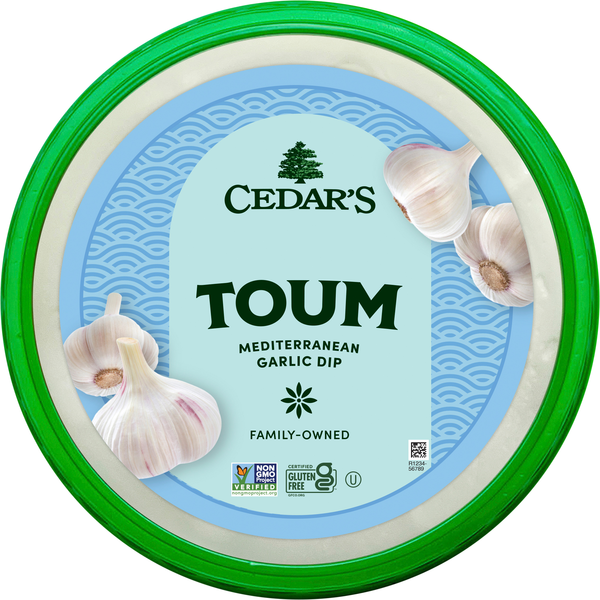 Cedar's Gluten Free Toum Mediterranean Garlic Dip