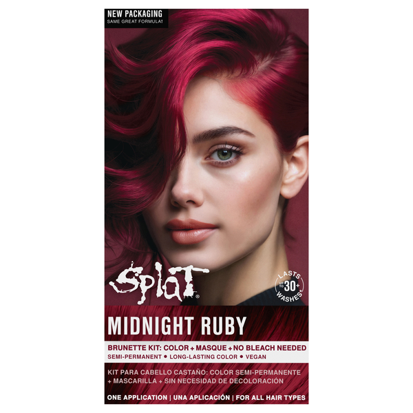 Splat Hair Color Midnight Ruby