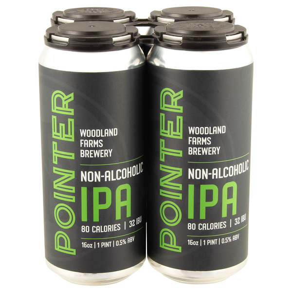 Woodland Farms Brewery Pointer Non-Alcoholic IPA Beer - 4 pk