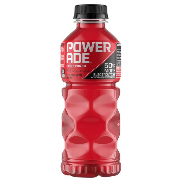 Powerade Nutrition Label