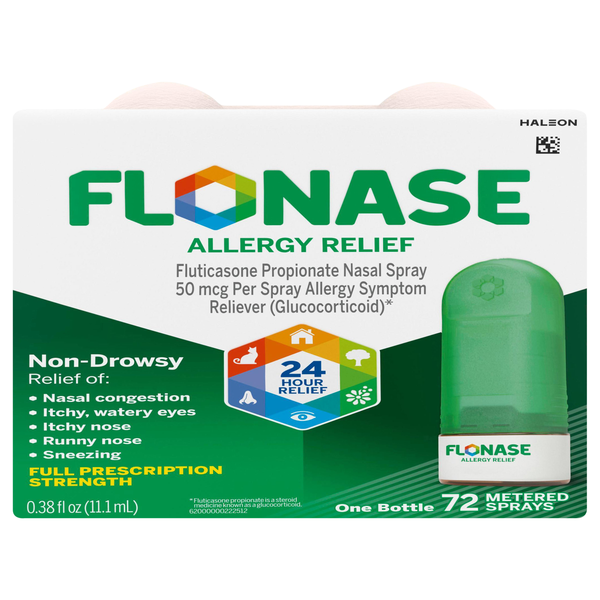 Flonase Allergy Relief Full Prescription Strength Non-Drowsy Nasal Spray