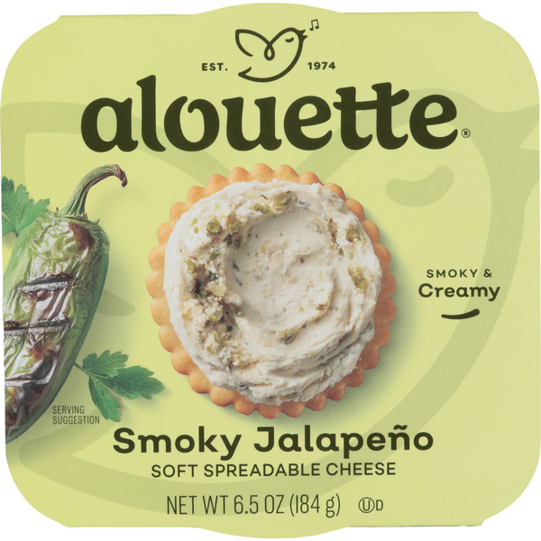 Alouette Smoky Jalapeno Soft Spreadable Cheese