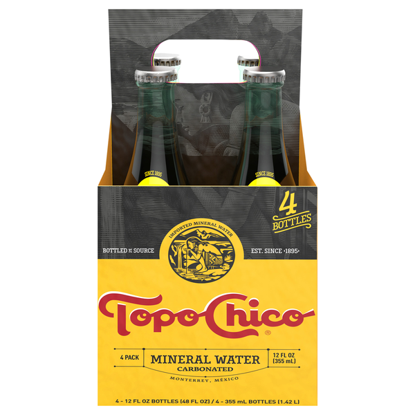 Topo Chico Sparkling Mineral Water - 4 pk