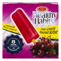 Klein's Real Kosher Healthy Habits Sorbet Bars Diet Cherry - 8 ct