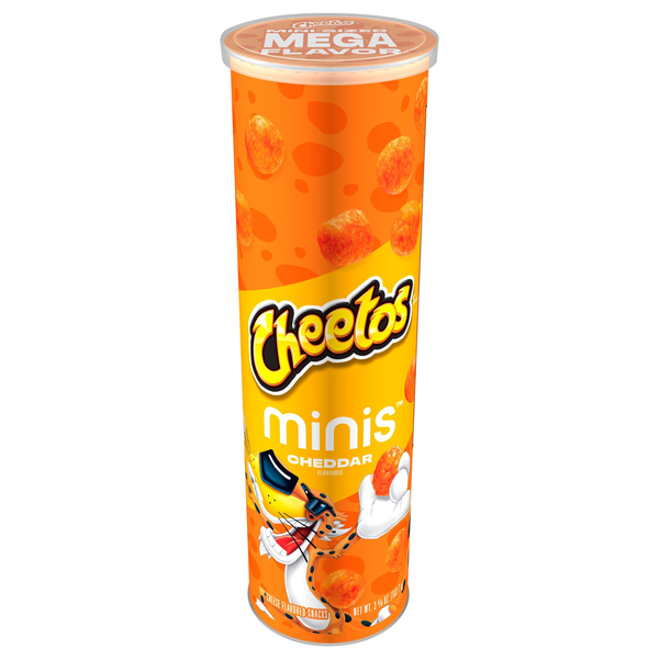 Cheetos Minis Cheese Flavored Snacks Cheddar
