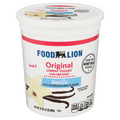 Food Lion Original Low Fat Vanilla Yogurt