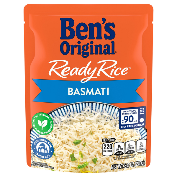 Save on Ben's Original 90 Second Ready Rice Basmati Order Online