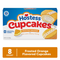 Hostess Orange Cupcakes - 8 ct