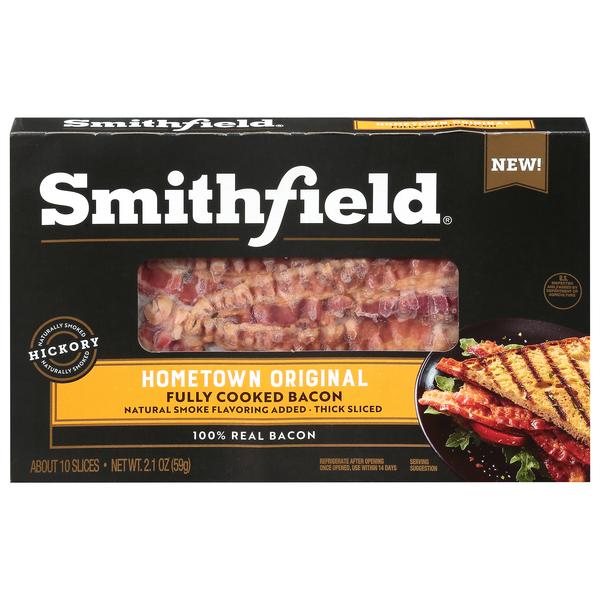 Smithfield Fully Cooked Hometown Original Bacon