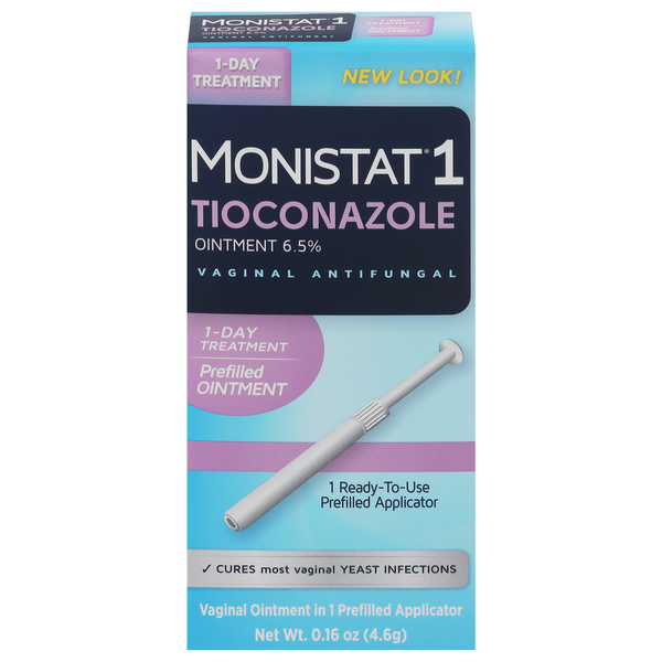 Monistat 1 1-Day Treatment Vaginal Antifungal Ointment