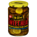 Mt. Olive Sweet Heat Bread & Butter Pickle Chips with Sea Salt