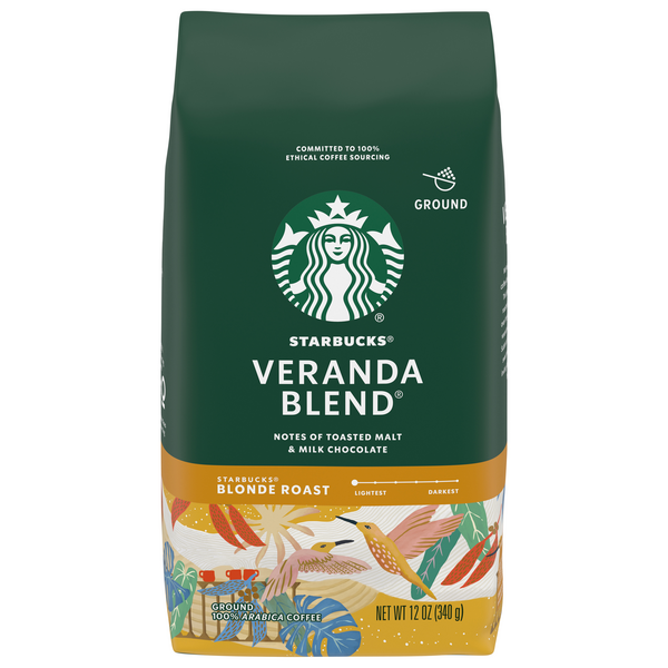 Starbucks Veranda Blend Blonde Roast Ground Coffee
