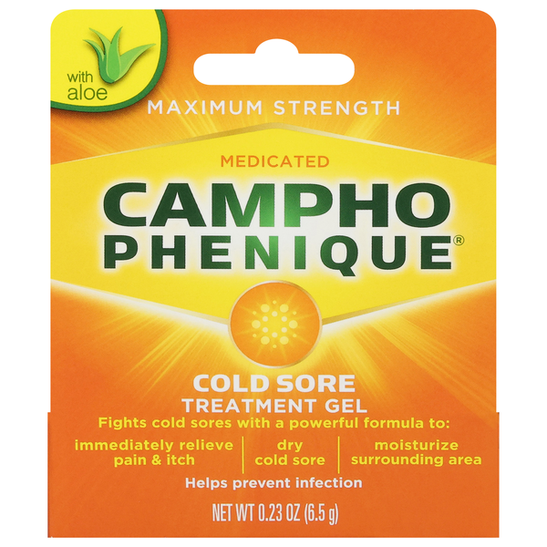 Campho-Phenique Medicated Cold Sore Treatment Maximum Strength