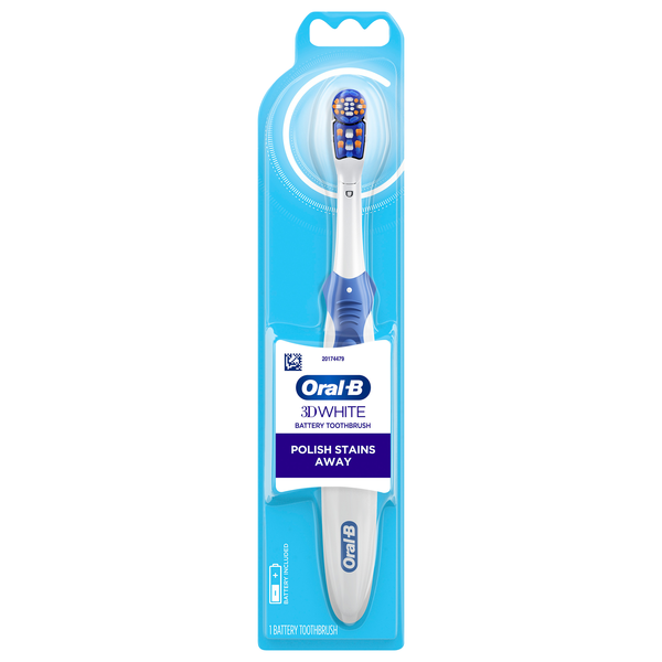 Oral-B 3D White Toothbrush Battery Powered