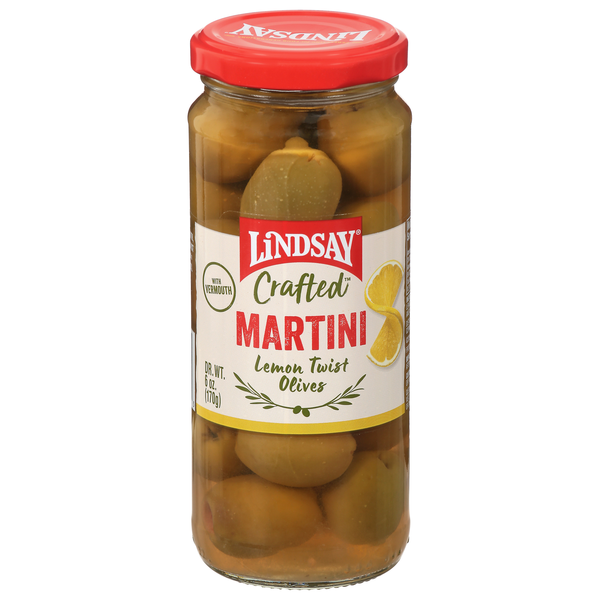 Lindsay Crafted Lemon Twist Martini Olives