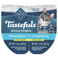 Blue Buffalo Tastefuls Savory Singles Cuts in Gravy Chicken Cat Food - 2ct