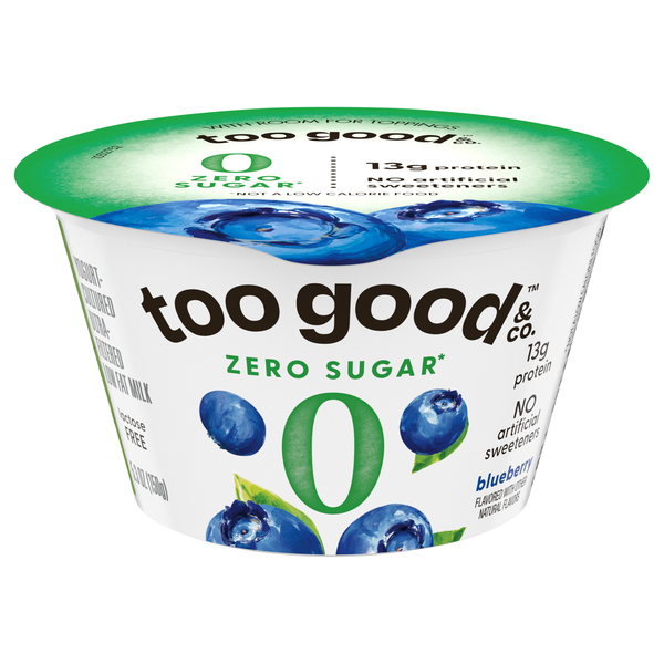 Too Good & Co. Zero Sugar Blueberry Yogurt Cup