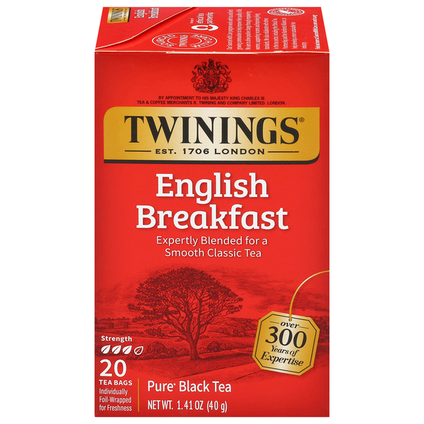 Twinings English Breakfast Black Tea Bags