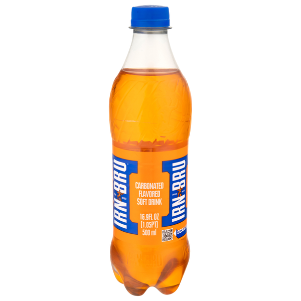 Irn-Bru Carbonated Flavored Soft Drink