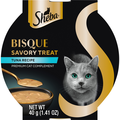 SHEBA Bisque Savory Treat Premium Tuna Recipe Cat Food Complement
