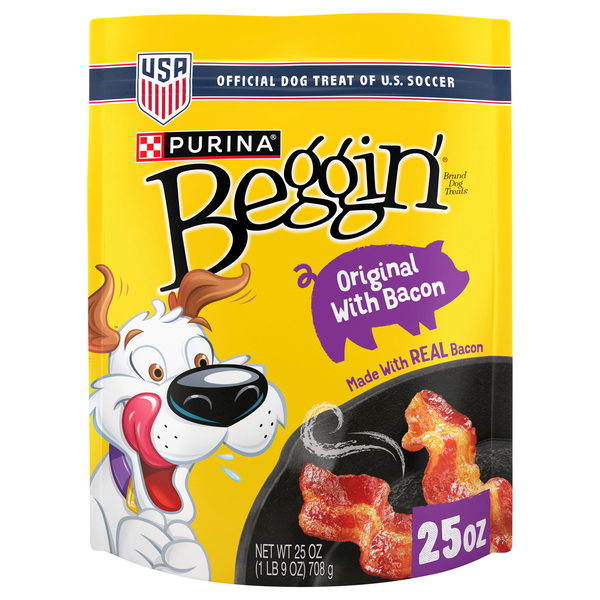Purina Beggin' Strips Original with Bacon Flavor Dog Treats