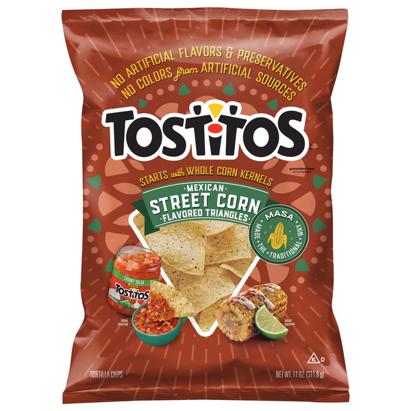 Tostitos Mexican Style Street Corn Tortilla Chips