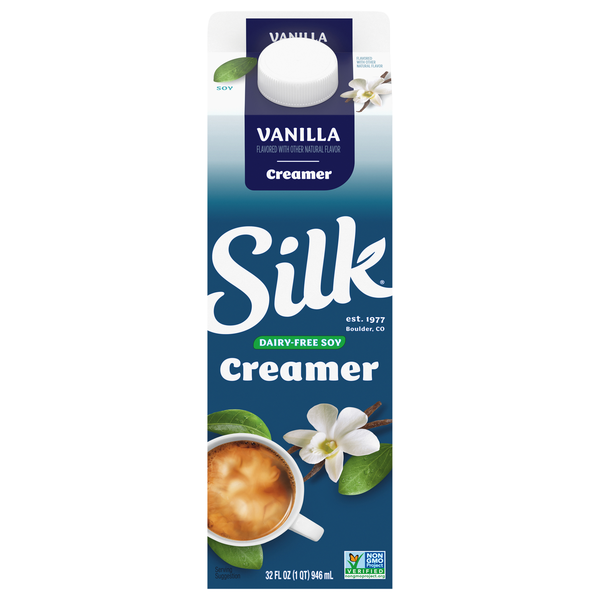 Silk Dairy Free Vanilla Soy Creamer