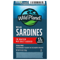 Wild Planet No Salt Added Wild Sardines in Water