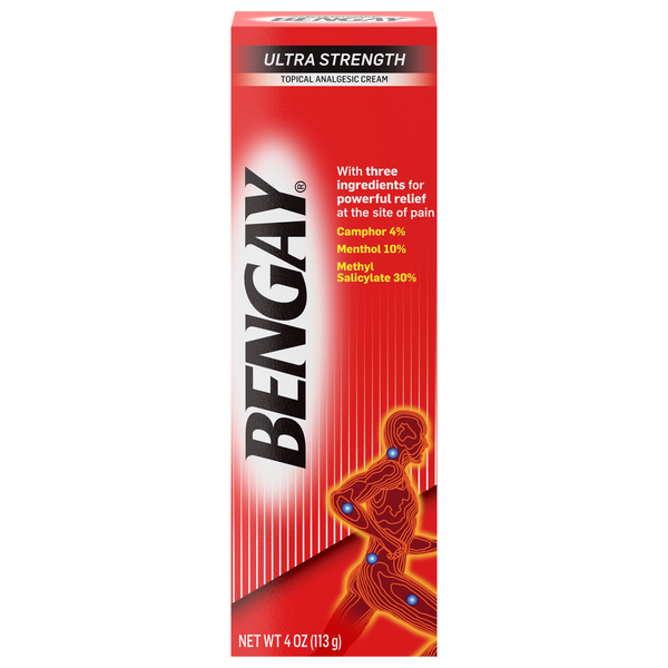 BENGAY Topical Analgesic Cream Ultra Strength