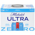 Michelob Ultra Zero Alcohol-Free Beer - 12 pk