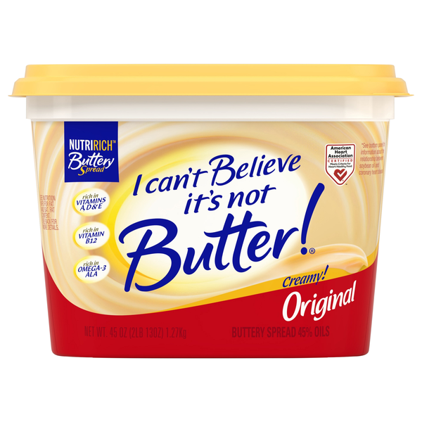 I Can't Believe It's Not Butter! Original Vegetable Oil Spread