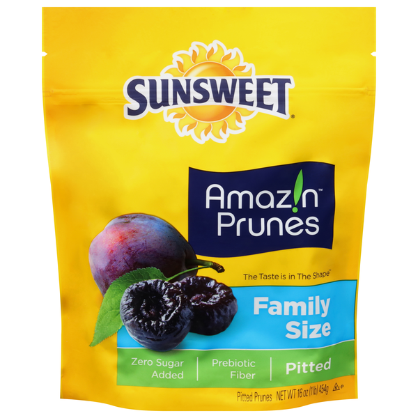 Sunsweet Amazin Prunes Pitted Family Size