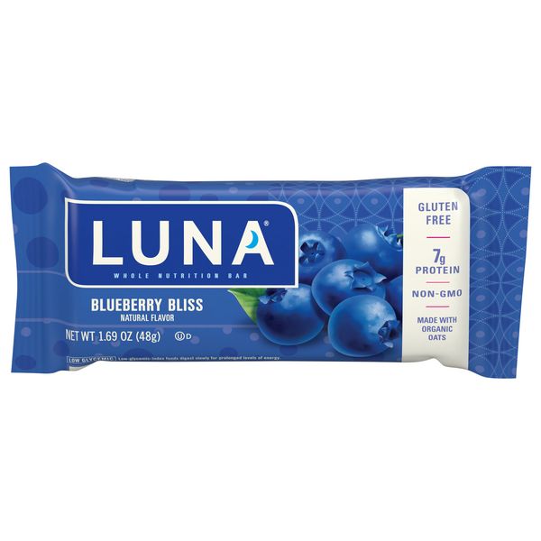 Save on LUNA Whole Nutrition Bar Blueberry Bliss Organic Order Online