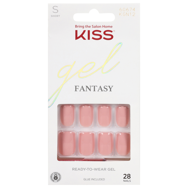 Kiss Gel Fantasy Collection Nails Short Length