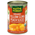 Native Forest Organic Sliced Peaches in Juice